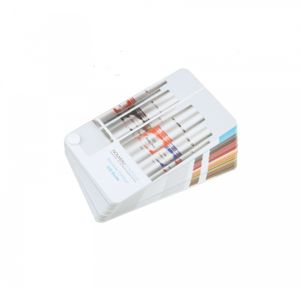 Nouveau Contour Pigment färgkarta