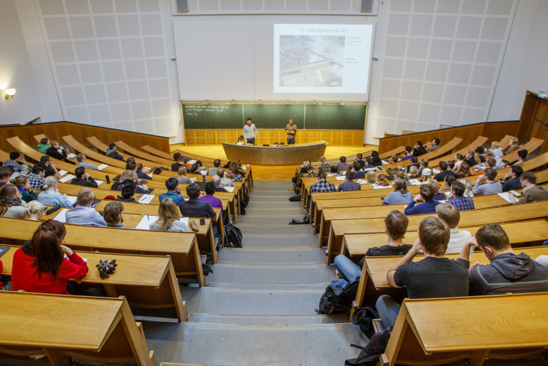 People in Lecture Hall