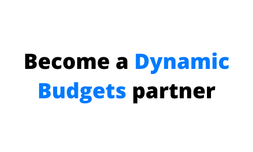 Text with become a dynamic partner