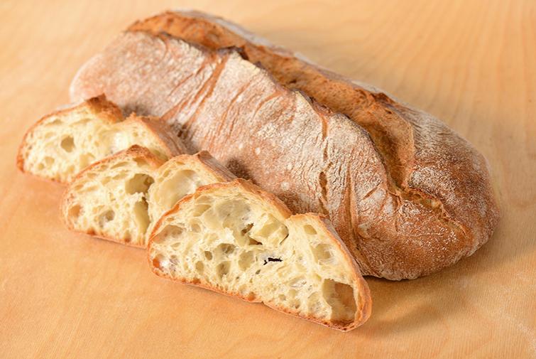Photo of a ciabatta loaf